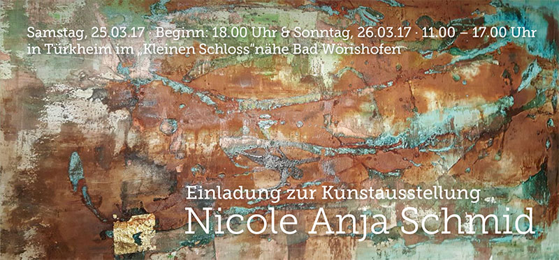 Kunstausstellung - Nicole Anja Schmid, Kunsttherapie